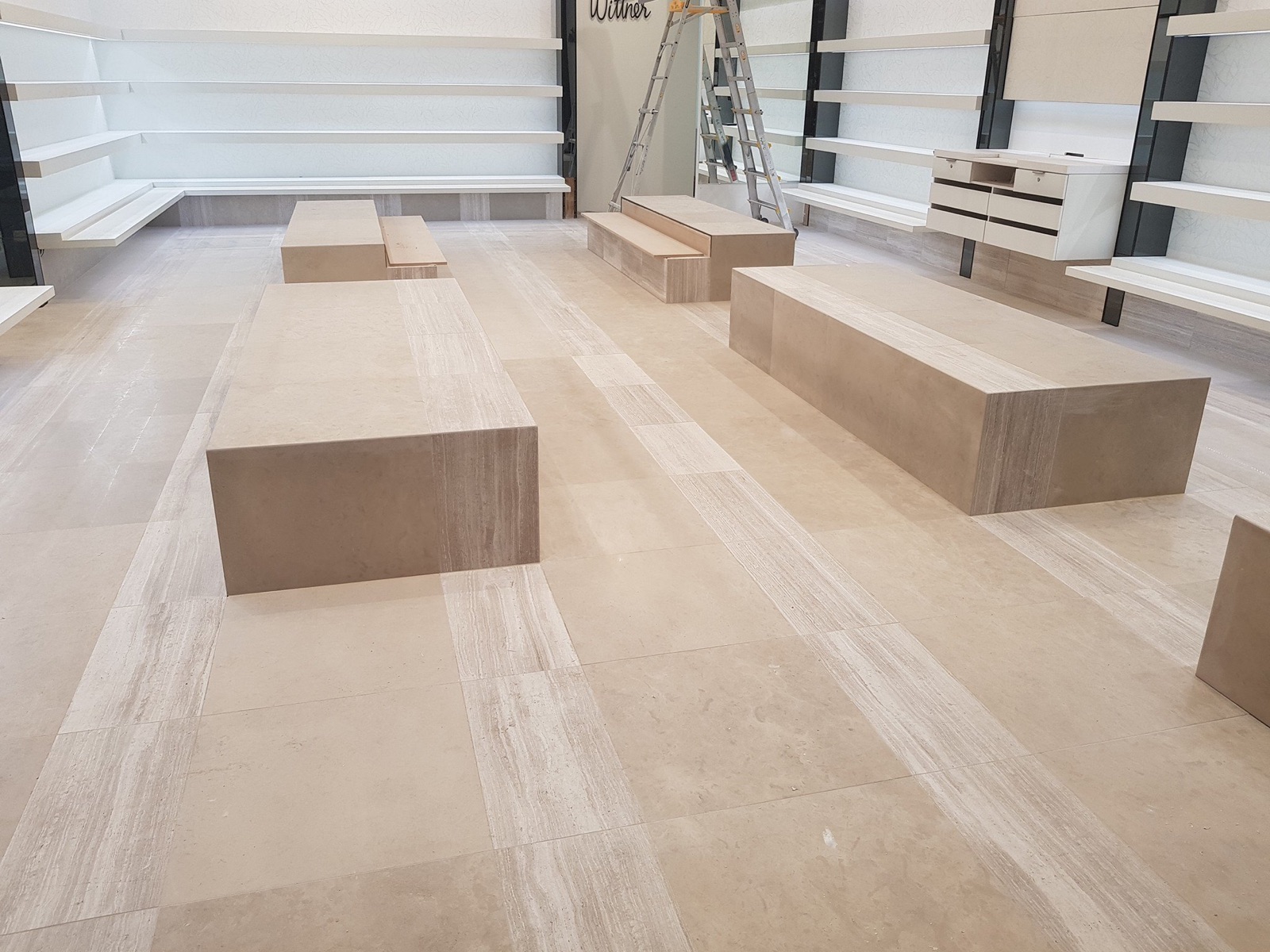 Commercial floor tiling by Tiles West Perth